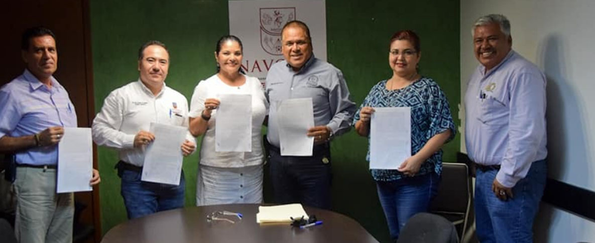 Suscribe Convenio Ayuntamiento Con Sindicato Para Apoyar  Estudios Universitarios de sus trabajadores