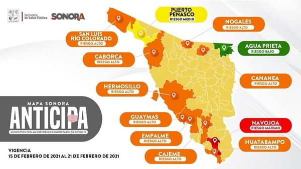 El Mapa Sonora Anticipa sigue vigente y no podrán ser modificados sus protocolos: Enrique Clausen