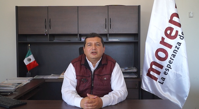 Mensaje del presidente de Morena Sonora, Jacobo Mendoza Ruíz, con motivo de su separación del cargo.