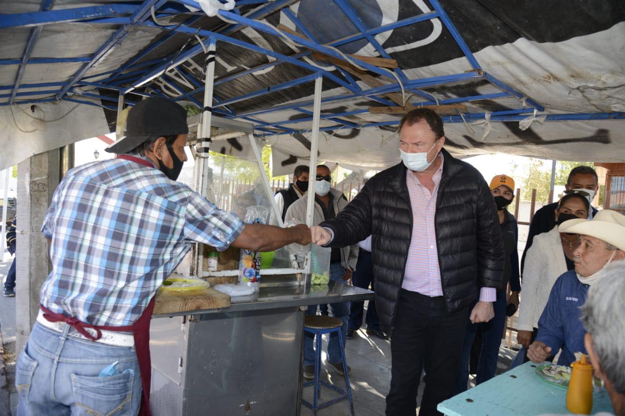 Apoyará el “Borrego” Gándara a pequeños negocios de comida a través de aplicaciones móviles