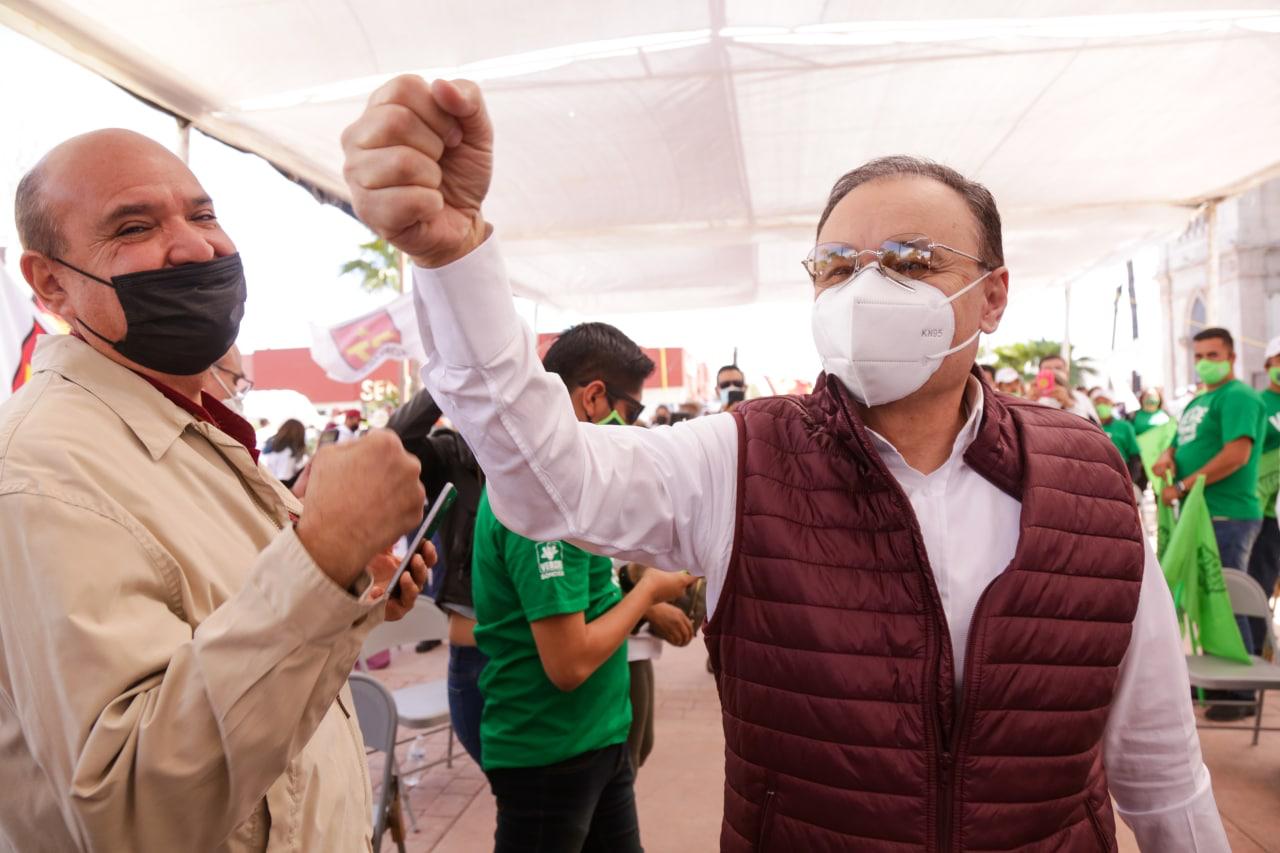 Santa Ana y sus colonias han sido olvidadas; ya les toca: Alfonso Durazo