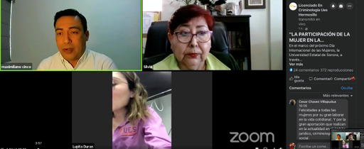 Conmemora UES Día Internacional de la Mujer con conferencias y eventos virtuales