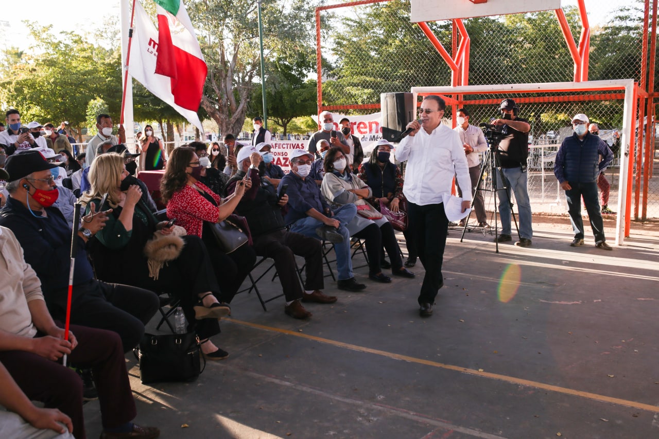 Llama Alfonso Durazo a votar por toda la fórmula morenista