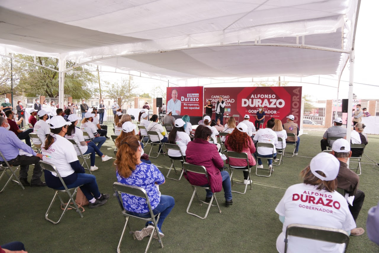 Mi gobierno llegará a todas las colonias de Sonora: Alfonso Durazo