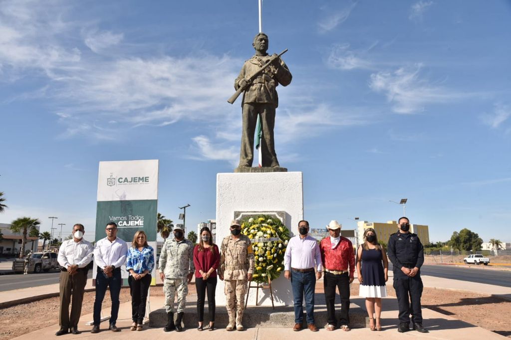 CONMEMORAN 133 ANIVERSARIO LUCTUOSO DE JOSÉ MARÍA LEYVA «CAJEME»