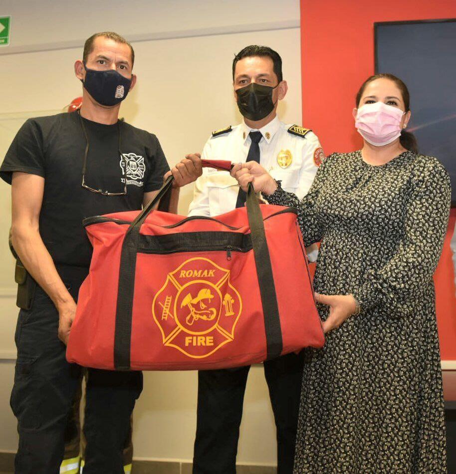 Inauguran Celida López y Patronato remodelación de instalaciones de Bomberos de Hermosillo