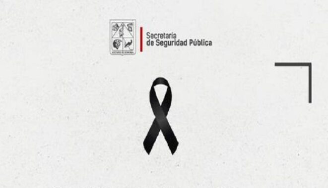 Lamenta Policía Estatal fallecimiento de Jefe de Grupo