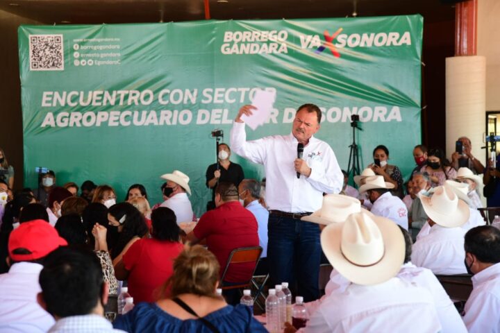 Defenderá el “Borrego” Gándara el campo sonorense de la “ceguera” regional del Gobierno Federal