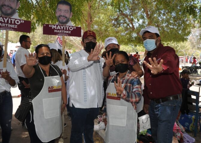 Certidumbre laboral y reactivación económica ofrece «Mayito» Martínez a Tiangueros de Navojoa.
