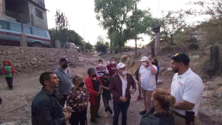 Atenderá Gim Nogales problemas de la colonia Lomas de Nogales 2