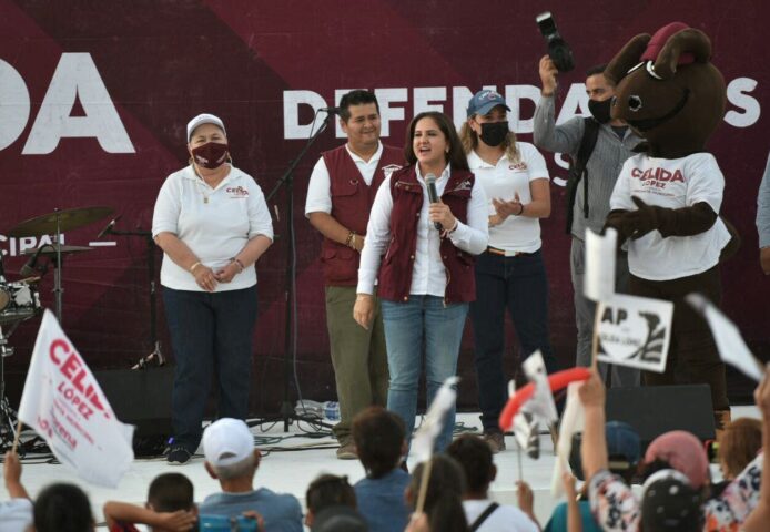 Gobiernos del PRIAN endeudaron y devastaron a Hermosillo, no regresarán: Celida López