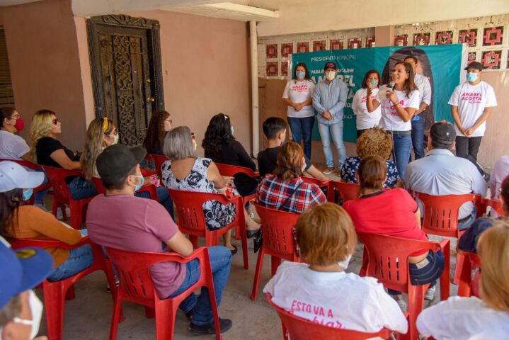 JUNTOS RECUPERAREMOS LA PAZ EN CAJEME:ANABEL ACOSTA