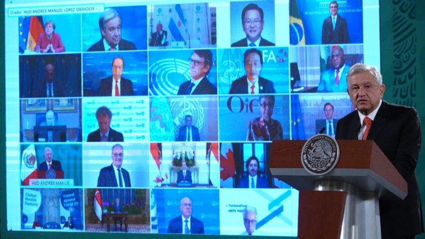 AMLO participa en cumbre G20; celebra propuesta de Biden sobre patentes de vacunas COVID-19