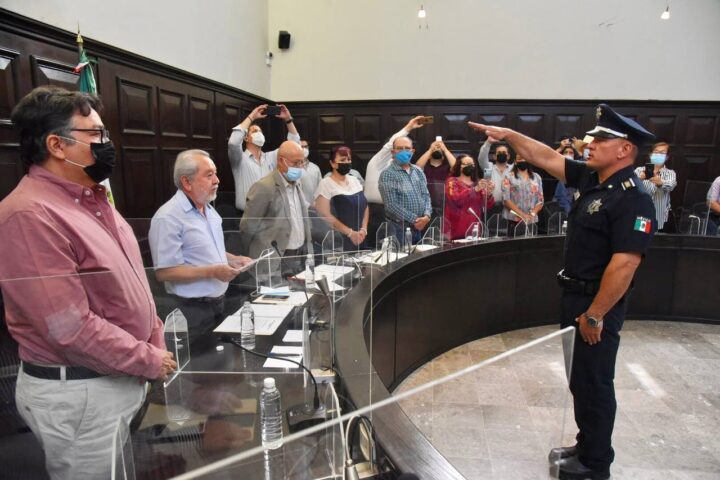 Solicita licencia Comisario General Gilberto Landeros, lo sustituye Jesús Alonso Durón