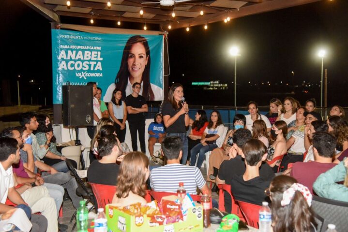 Invita Anabel Acosta a jóvenes a ser parte del cambio este 6 de junio