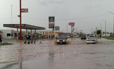 De 40 a 70 mm de lluvia se registraron en Ciudad Obregón