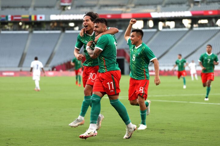 México se impone a Francia 4-1 en futbol olímpico en Tokyo 2020