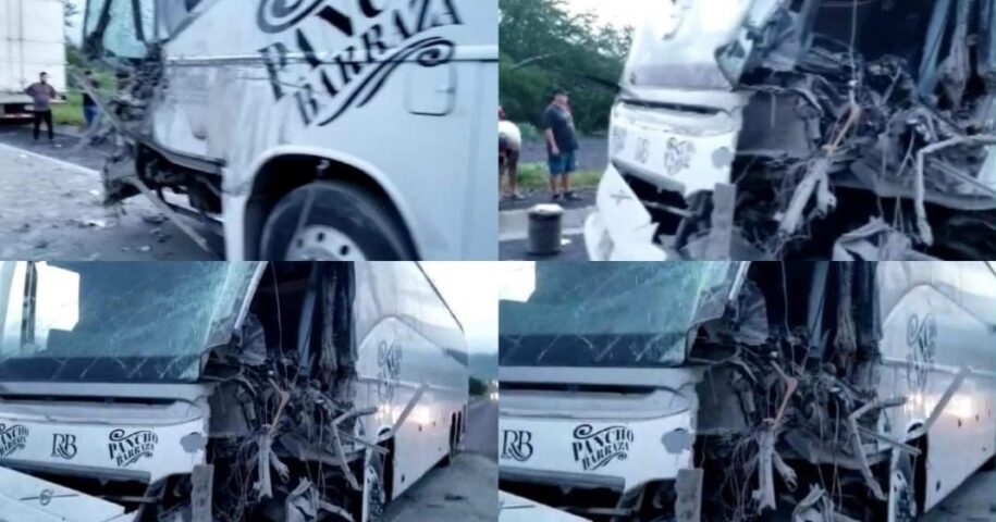 Reportaron aparatoso accidente de Pancho Barraza y sus músicos en carretera de Nayarit