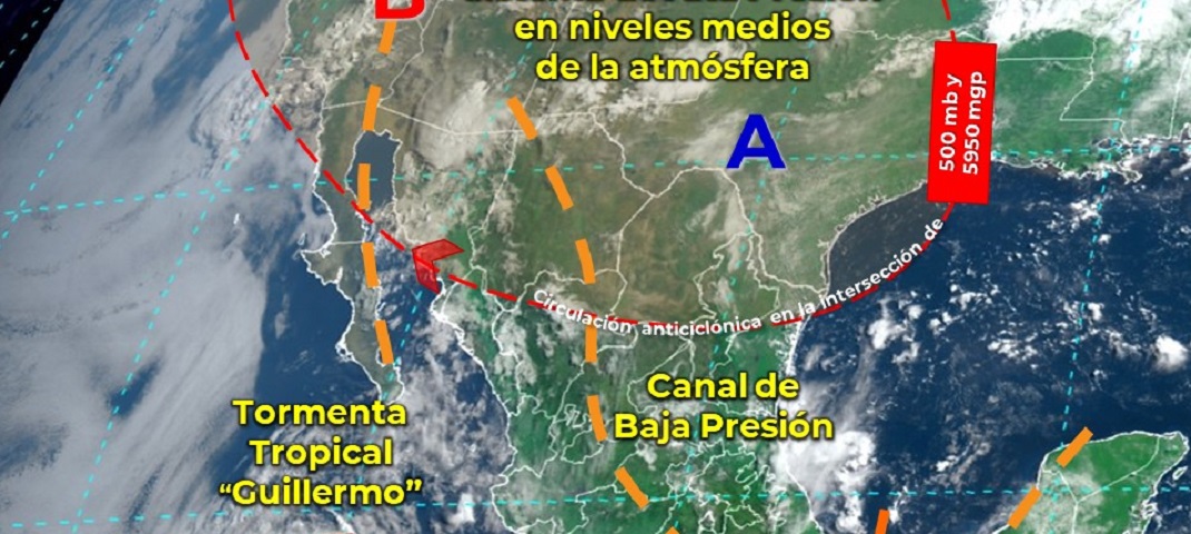 Pronostica CONAGUA, Lluvias y Tormentas eléctricas en Sonora