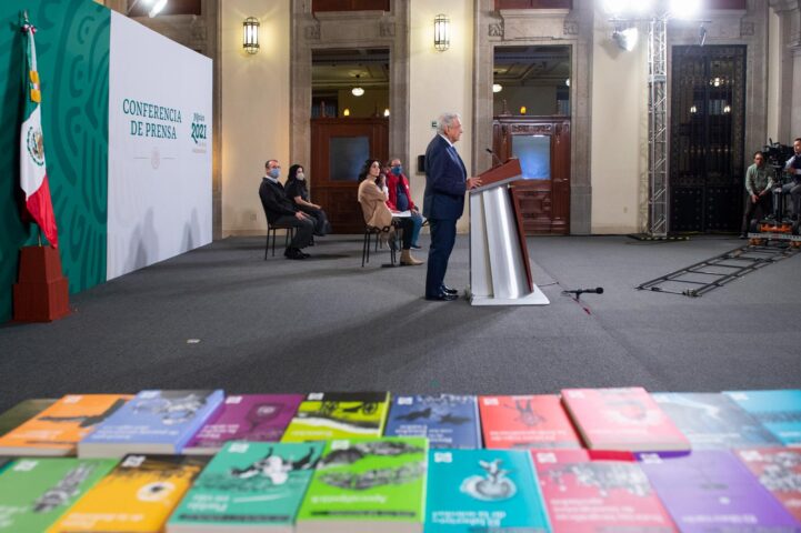 CON COLECCIÓN ’21 PARA EL 21′, GOBIERNO DE LA CUARTA TRANSFORMACIÓN FOMENTA HÁBITO DE LA LECTURA