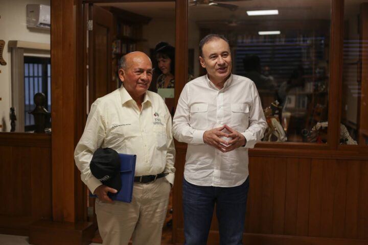 Alfonso Durazo se reúne con titulares de Semarnat y Financiera Nacional de Desarrollo