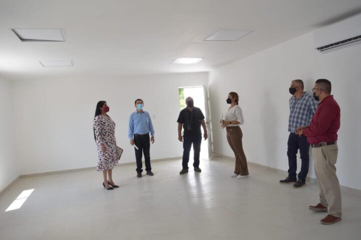 Supervisa Alcaldesa rehabilitación de nuevo edificio de Oomapasn
