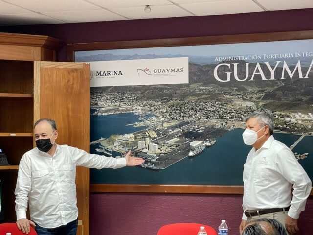 Se invertirán 200 millones de pesos en modernizar aduana de Guaymas: Alfonso Durazo.