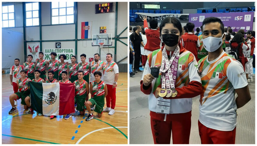 Continúa cosecha de medallas para México en Juegos Mundiales Escolares U15