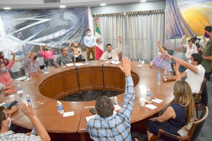 Realizan sesión extraordinaria de Cabildo