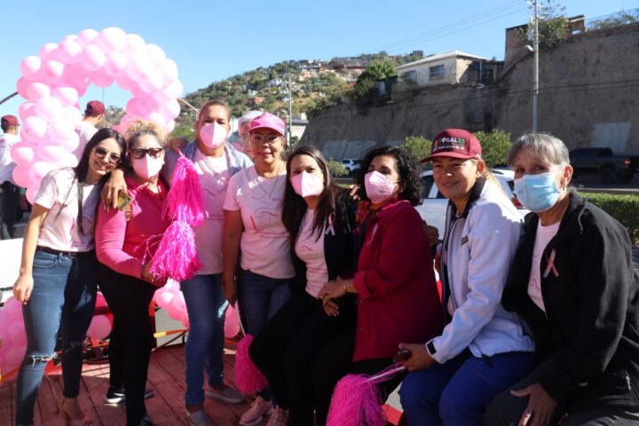 GRISELDA QUINTERO DE GIM, PRIMERA DAMA DE NOGALES, ENCABEZA EL DÍA INTERNACIONAL DE LA LUCHA CONTRA EL CÁNCER DE MAMA