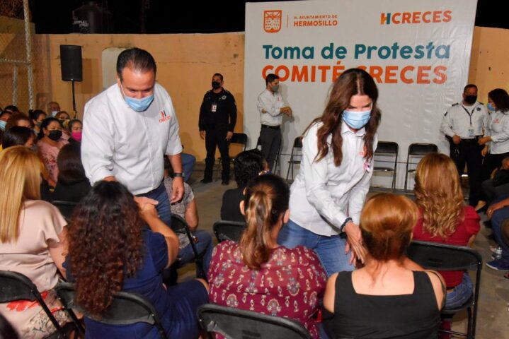 Conforman seis nuevos comités CRECES en la colonia Pueblitos
