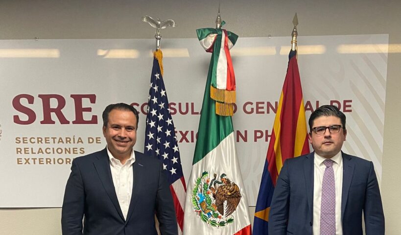 Fortalece Toño Astiazarán lazos de hermandad con autoridades de la región de Phoenix, Arizona