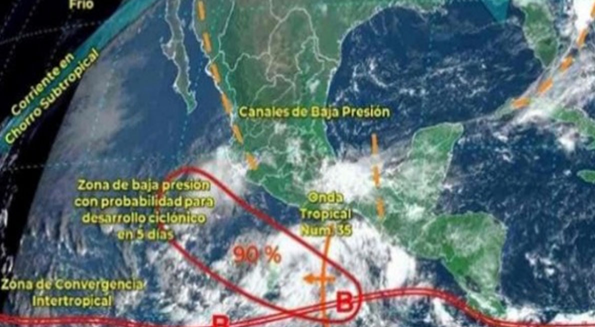 Esperan baja ligera de temperaturas a partir del martes