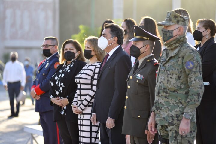 PRESIDE ALCALDE LAMARQUE CANO DESFILE CONMEMORATIVO AL 111 ANIVERSARIO DE LA REVOLUCIÓN MEXICANA