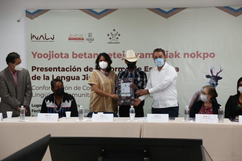 Presentan SEC e Inali Norma de Escritura de la Lengua Jiak Noki (yaqui).