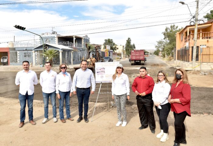 Supervisa Toño Astiazarán obras en norte y sur Hermosillo