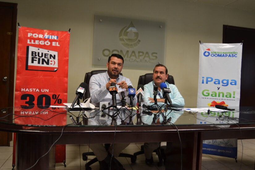 CONTINÚA BUEN FIN Y SORTEO NAVIDEÑO DE OOMAPAS DE CAJEME