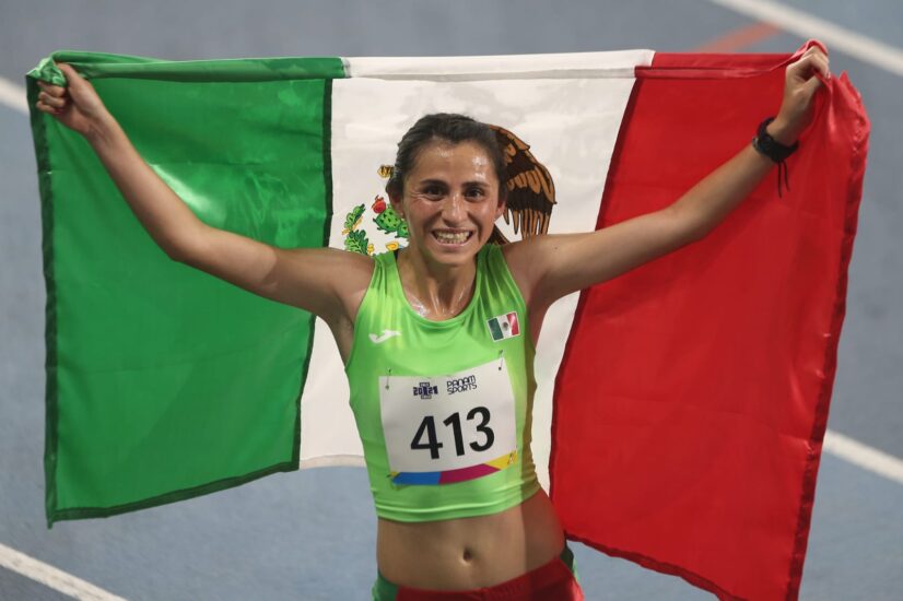 María Ruiz gana para México la primera medalla de atletismo en Cali-Valle 201