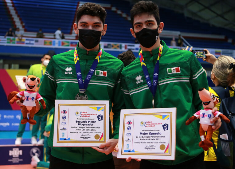 Selección de voleibol logra plata ante Brasil en Cali-Valle 2021