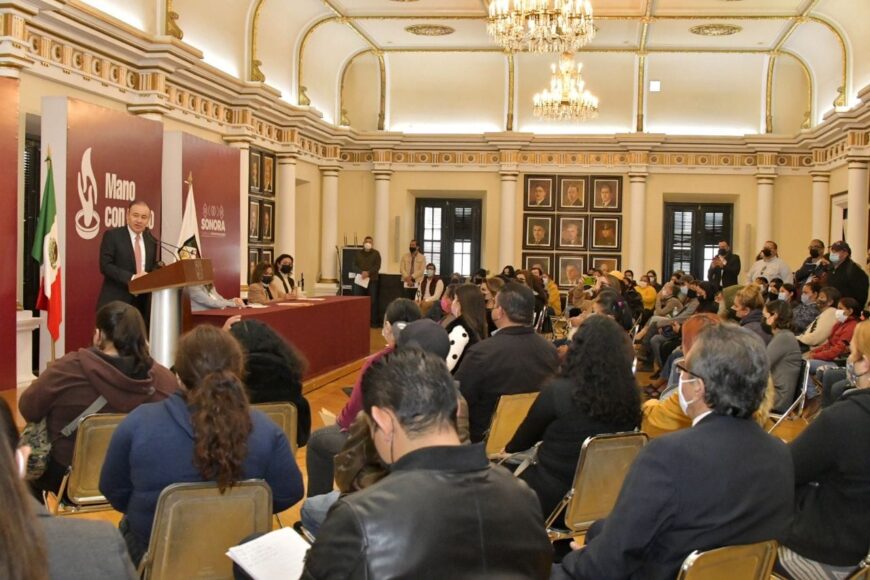 Gobernamos con sensibilidad y compromiso social: gobernador Alfonso Durazo