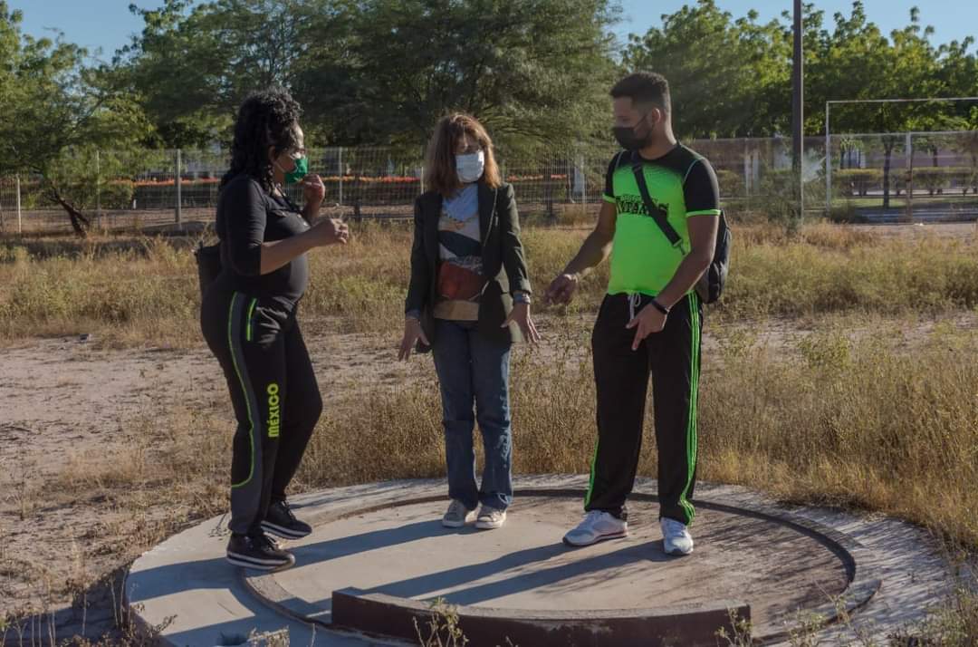 MTRA. PATRICIA PATIÑO VISITA INSTALACIONES DEL CEDAR PARA SUPERVISAR POSIBLES MEJORAS (CENTRO DE ALTO RENDIMIENTO)
