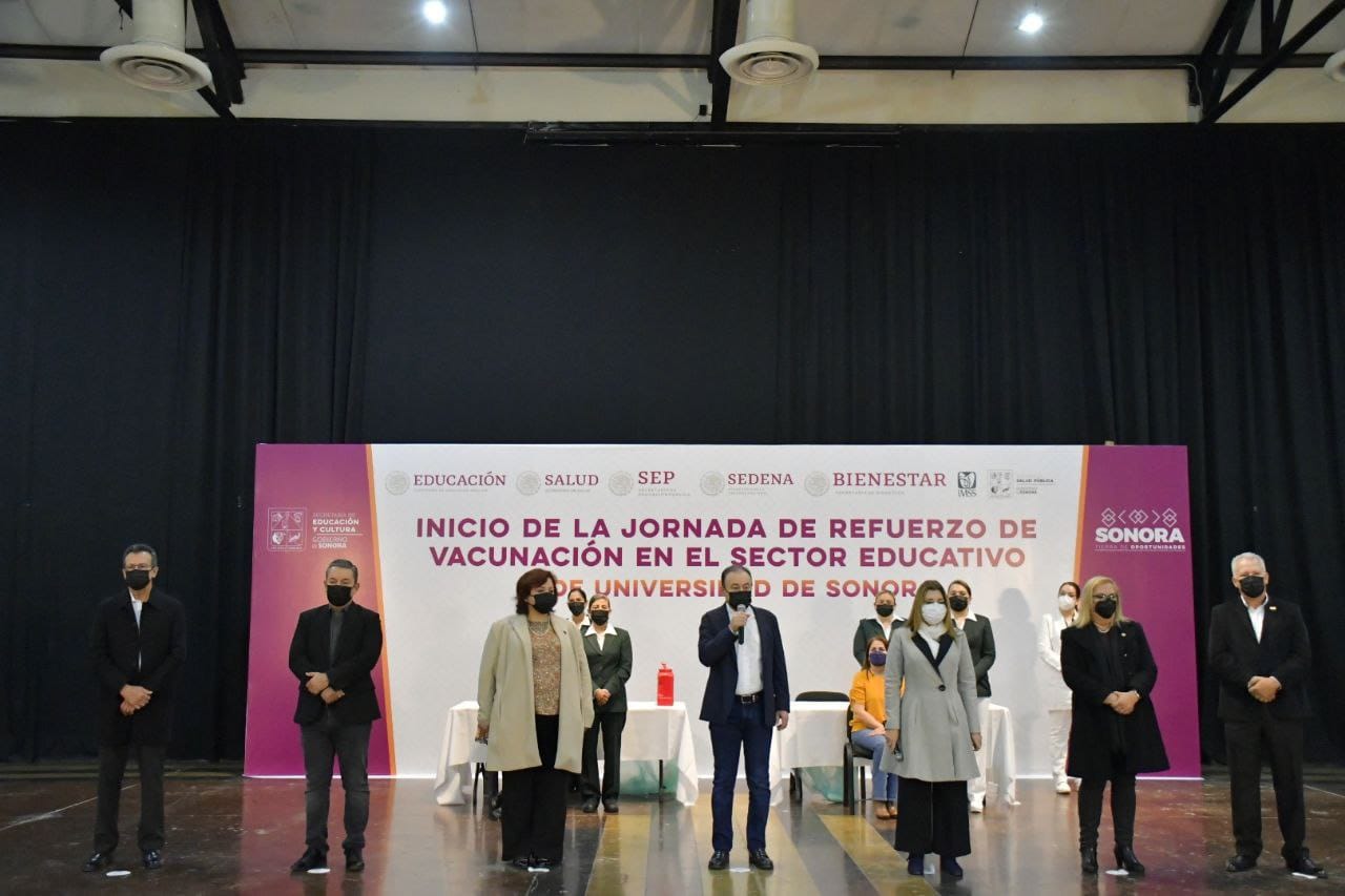 Programa de vacunación ha sido la intervención comunitaria más importante: gobernador Alfonso Durazo
