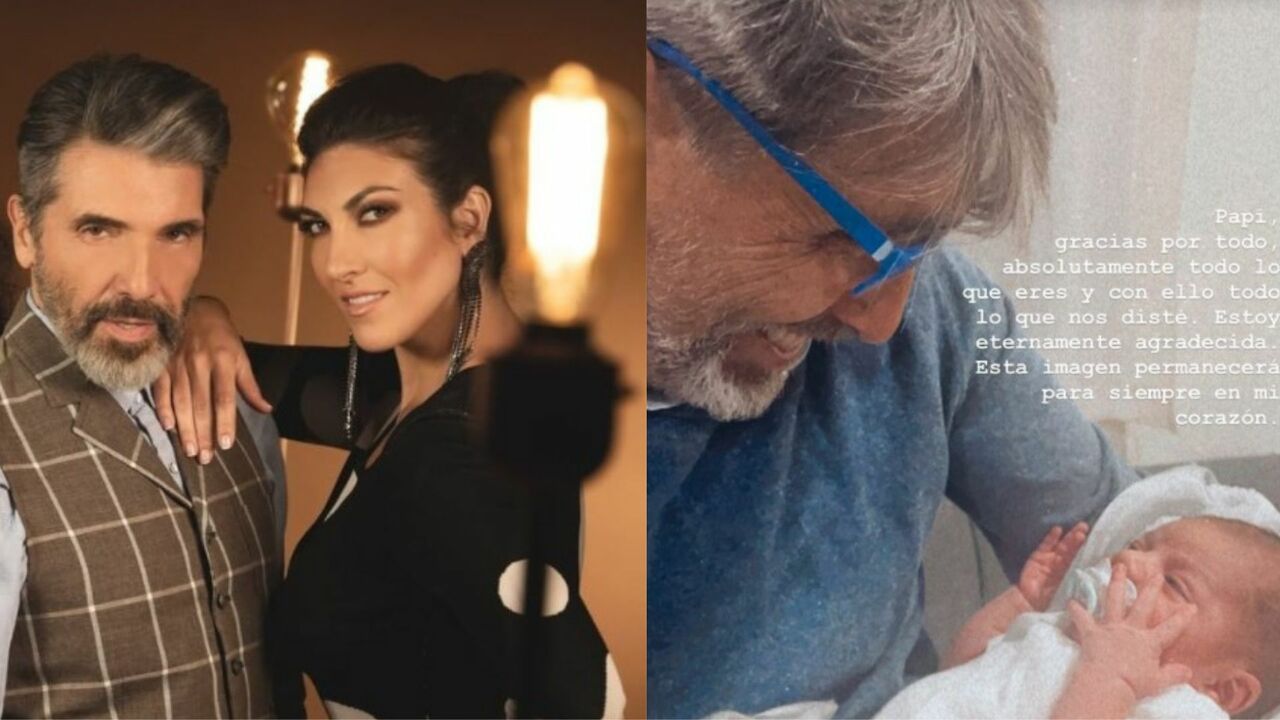 Ana Victoria despide a su padre con emotiva foto