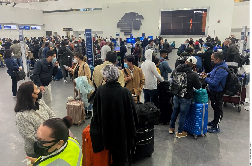 Rastrean ‘ruta de contagios aéreos’ de Ómicron, tras 140 empleados positivos en Aeroméxico