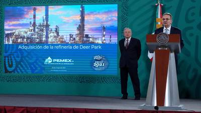 Pemex concreta compra de la refinería Deer Park en Estados Unidos