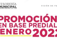 INVITA TESORERÍA A APROVECHAR PROMOCIONES EN PAGO DE PREDIALES 2022