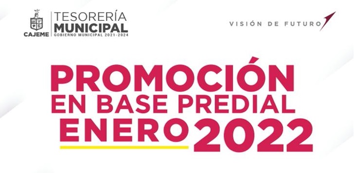 INVITA TESORERÍA A APROVECHAR PROMOCIONES EN PAGO DE PREDIALES 2022
