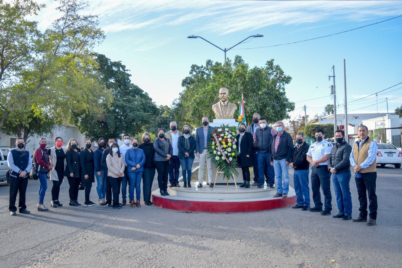 Conmemoran 109 aniversario de la muerte de Francisco I. Madero