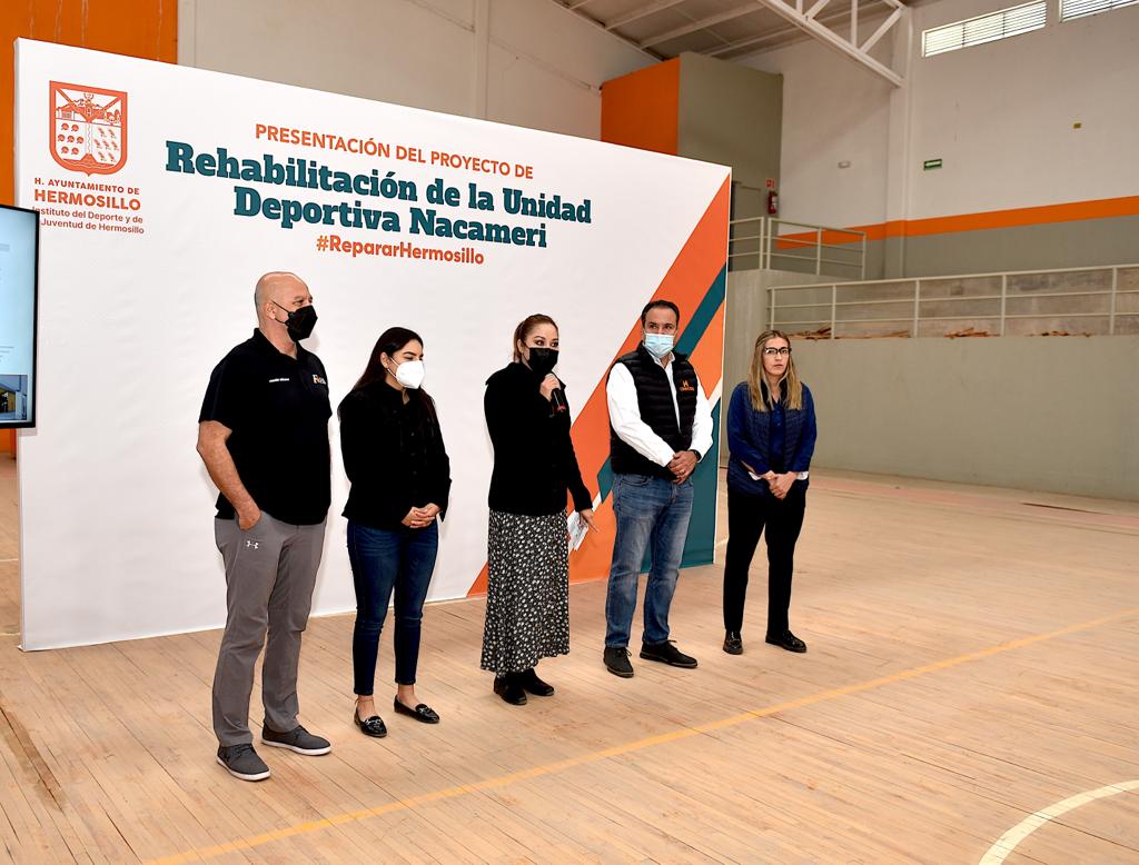 Modernizará Ayuntamiento la Unidad Deportiva Nacameri