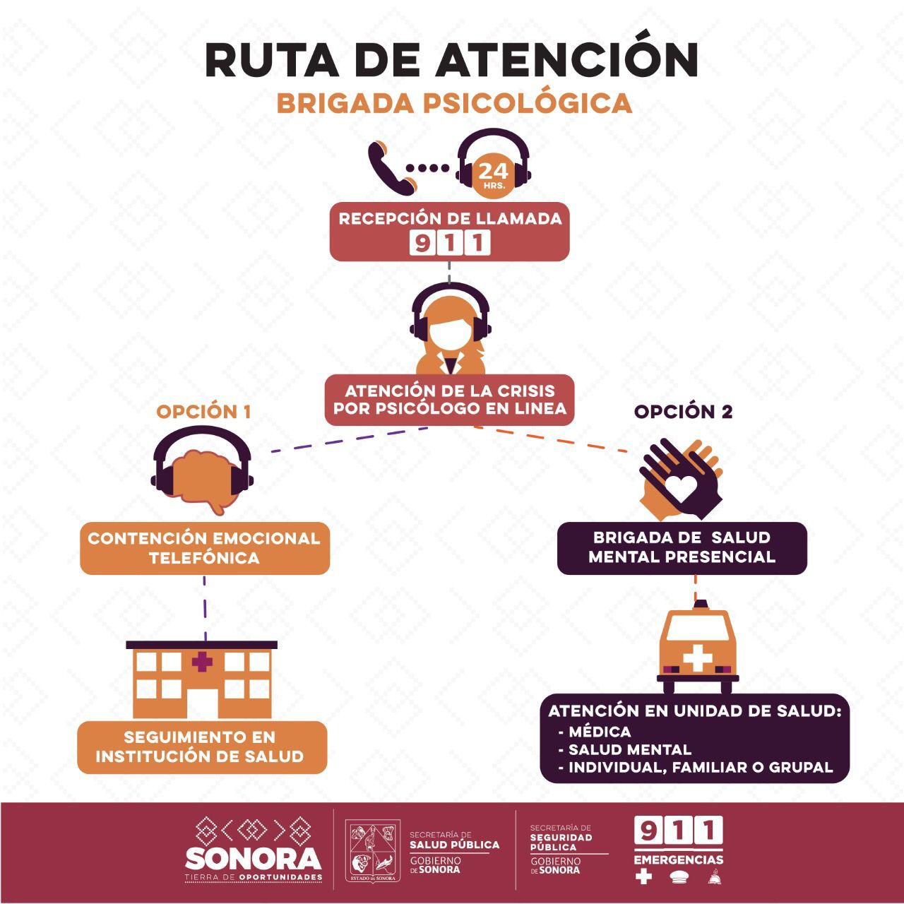 Insta Salud Sonora a llamar al 911 ante crisis por trastornos psicológico